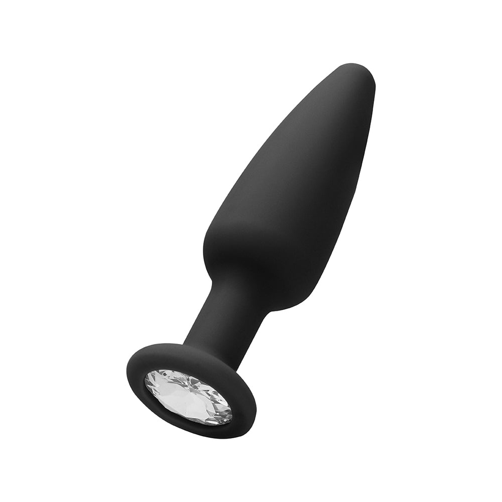 Cone-Shaped Diamond Butt Plug Black | 8714273492173 | Available at EroticWarehouse.com