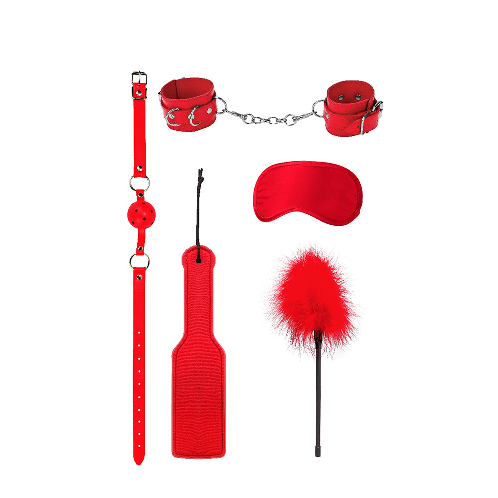 Ouch! Introductory Bondage Kit #4 Red | 8714273503909 | Available at EroticWarehouse.com