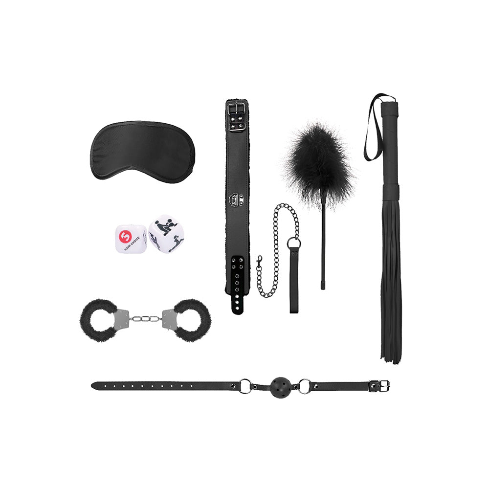 Ouch! Introductory Bondage Kit #6 Black | 8714273503954 | Available at EroticWarehouse.com