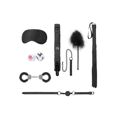 Ouch! Introductory Bondage Kit #6 Black | 8714273503954 | Available at EroticWarehouse.com