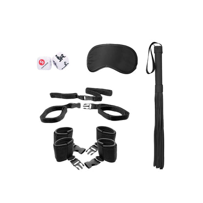 Ouch! Bed Post Bindings Restraing Kit Black | 8714273504180 | Available at EroticWarehouse.com