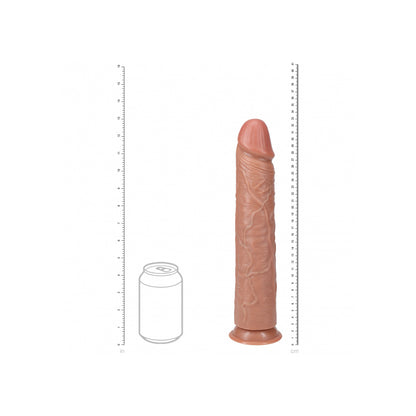 Realrock Extra Long Realistic Dildo No Balls 13" Tan | 8714273505118 | Available at EroticWarehouse.com