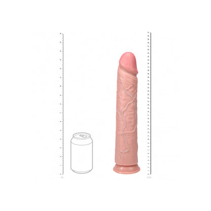 Realrock Extra Long Realistic Dildo No Balls 14" Flesh | 8714273505132 | Available at EroticWarehouse.com