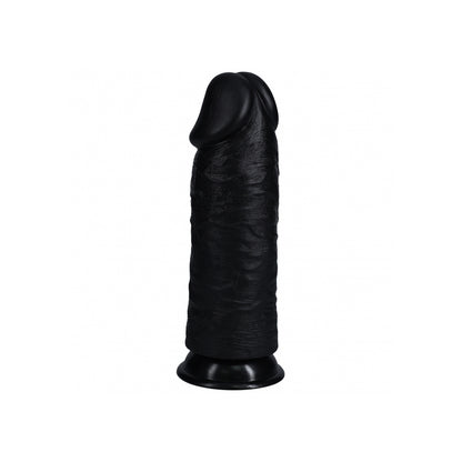 Realrock Extra Thick Realistic Dildo No Balls 9" Black | 8714273505309 | Available at EroticWarehouse.com
