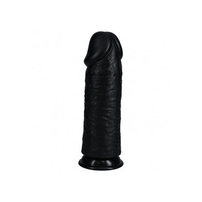 Realrock Extra Thick Realistic Dildo No Balls 10" Black | 8714273505798 | Available at EroticWarehouse.com