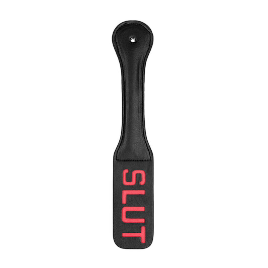 Ouch! Paddle Slut Black | 8714273507716 | Available at EroticWarehouse.com