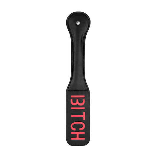 Ouch! Paddle Bitch Black | 8714273507853 | Available at EroticWarehouse.com