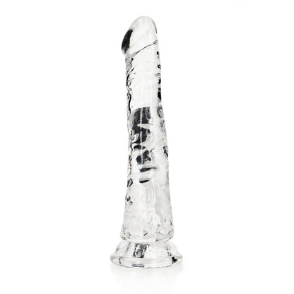 Realrock Crystal Clear Slim Dildo 6'' Transparent | 8714273520173 | Available at EroticWarehouse.com