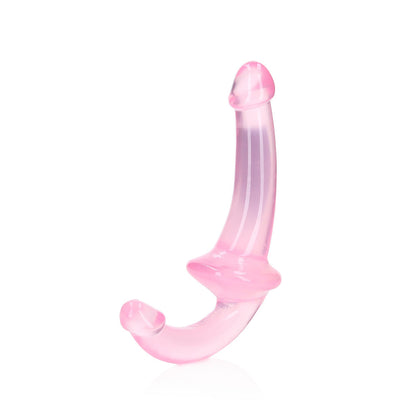 Realrock Crystal Clear Strapless Strap-On 6'' Pink | 8714273520807 | Available at EroticWarehouse.com