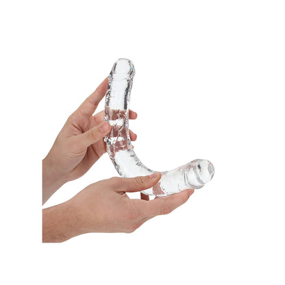 Realrock Crystal Clear Double Dong 13'' Transparent | 8714273520883 | Available at EroticWarehouse.com