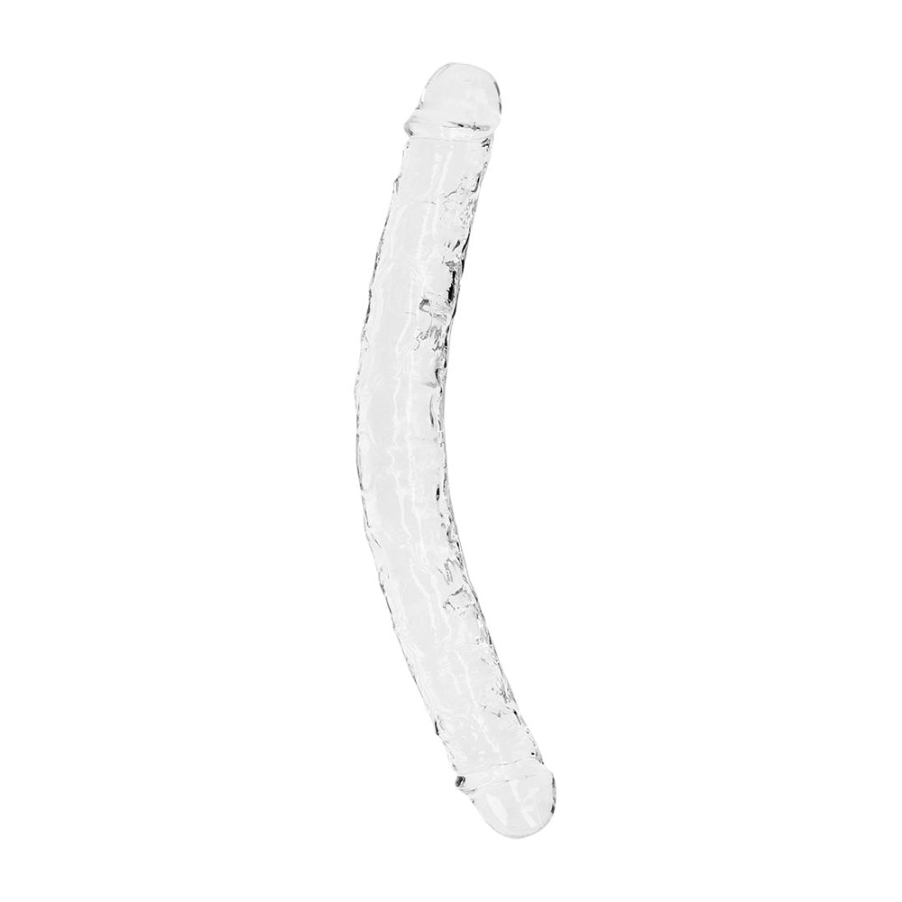Realrock Crystal Clear Double Dong 13'' Transparent | 8714273520883 | Available at EroticWarehouse.com