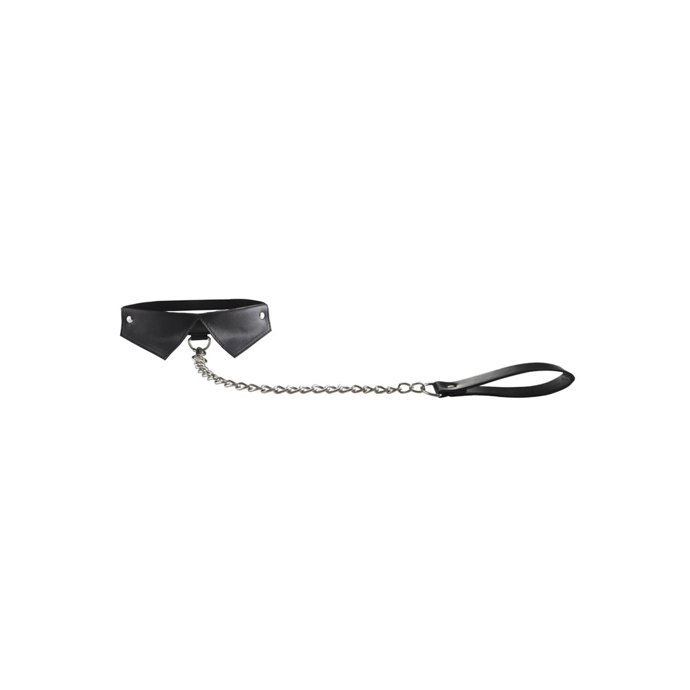 Ouch! Exclusive Collar & Leash Black | 8714273580955 | Available at EroticWarehouse.com
