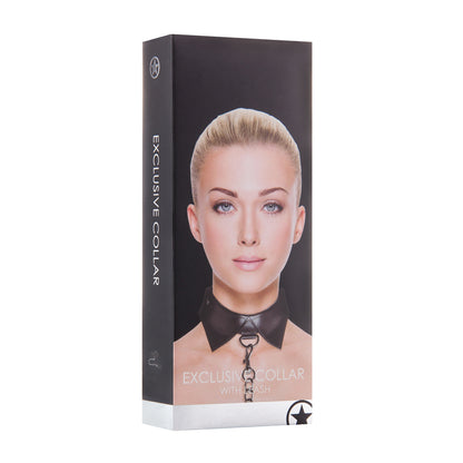 Ouch! Exclusive Collar & Leash Black | 8714273580955 | Available at EroticWarehouse.com
