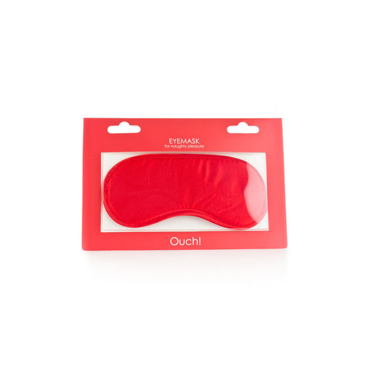 Ouch! Soft Eyemask Red | 8714273598127 | Available at EroticWarehouse.com