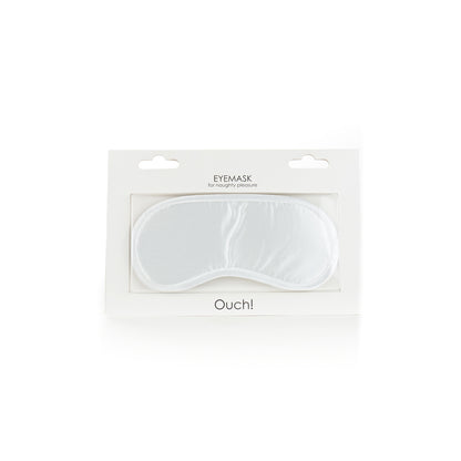 Ouch! Soft Eyemask White | 8714273598134 | Available at EroticWarehouse.com