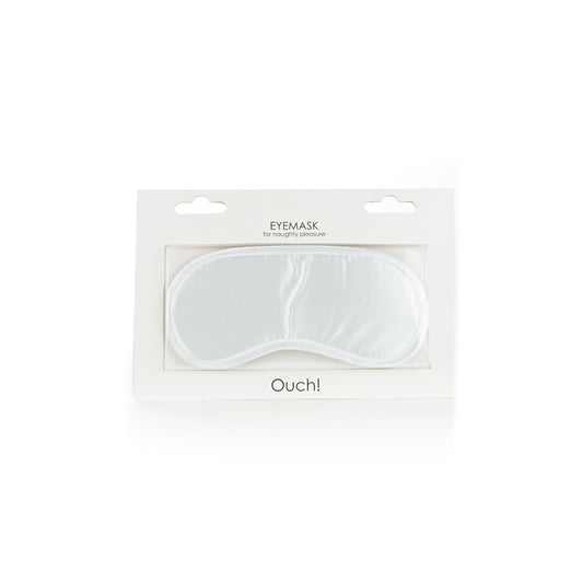 Ouch! Soft Eyemask White | 8714273598134 | Available at EroticWarehouse.com