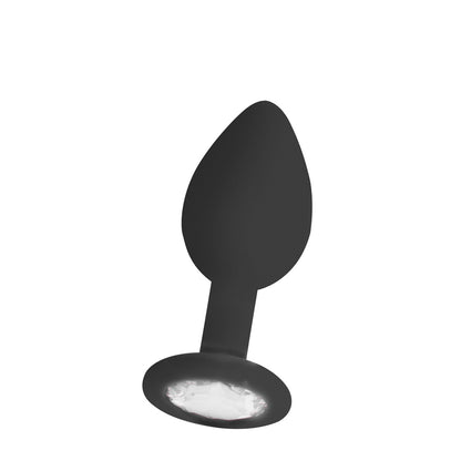 Ouch! Regular Diamond Butt Plug Black | 8714273786241 | Available at EroticWarehouse.com