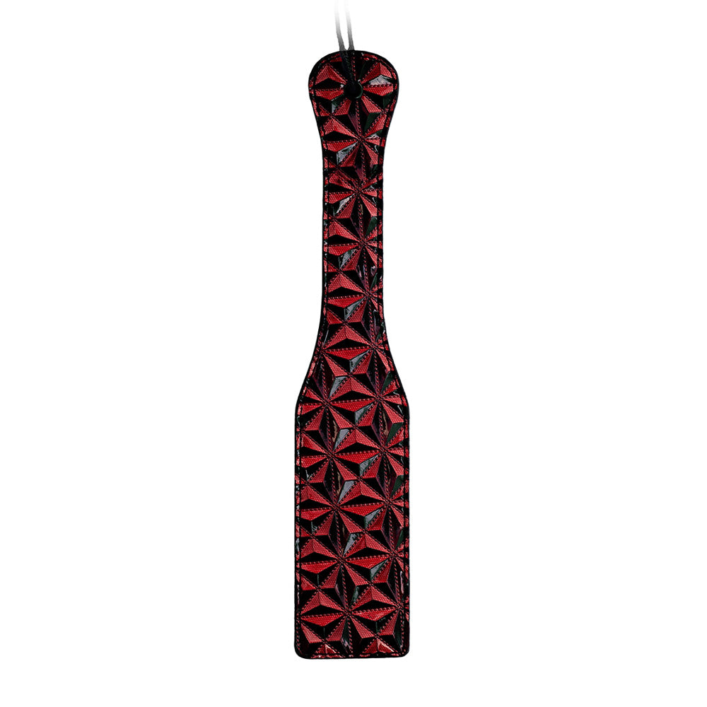 Ouch! Luxury Paddle Burgundy | 8714273928658 | Available at EroticWarehouse.com