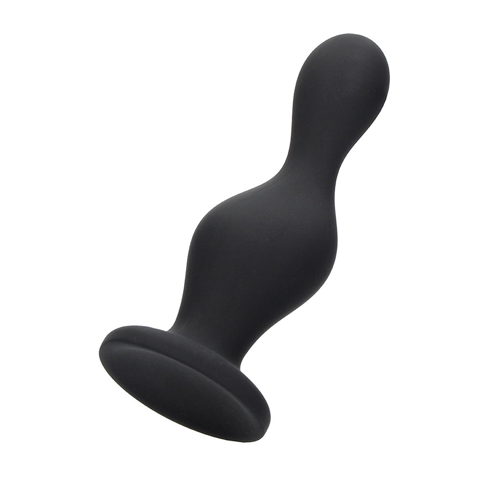 Ouch! Wave Butt Plug Black | 8714273930712 | Available at EroticWarehouse.com
