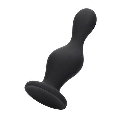 Ouch! Wave Butt Plug Black | 8714273930712 | Available at EroticWarehouse.com