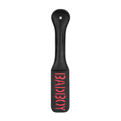Ouch! Paddle Bad Boy Black | 8741237504153 | Available at EroticWarehouse.com