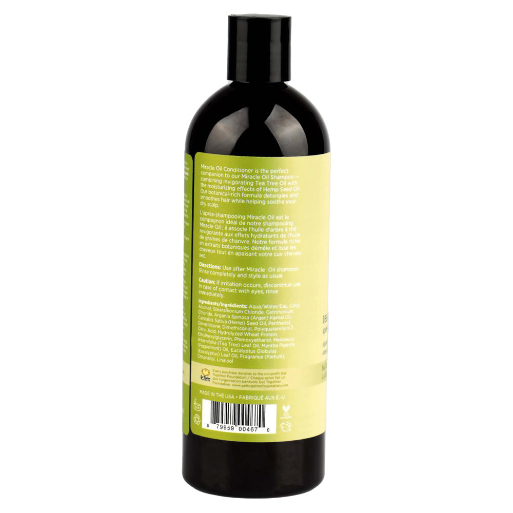 Miracle Oil Tea Tree Conditioner 16 oz. | 879959004670 | Available at EroticWarehouse.com