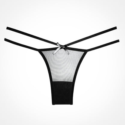 Naughty Vanilla Panty One Size Black | 883045908421 | Available at EroticWarehouse.com
