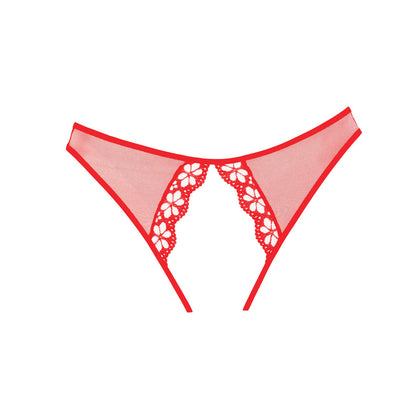 Adore Mirabelle Plum Panty One Size Red | 883045913029 | Available at EroticWarehouse.com