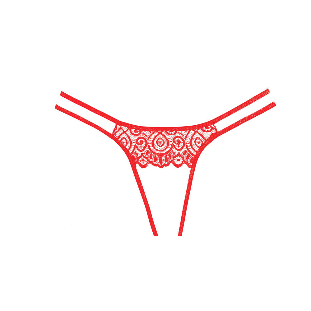 Adore Lovestruck Panty One Size Red | 883045913074 | Available at EroticWarehouse.com