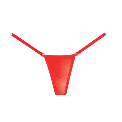Adore Between The Cheats Wetlook Panty One Size Red | 883045913098 | Available at EroticWarehouse.com