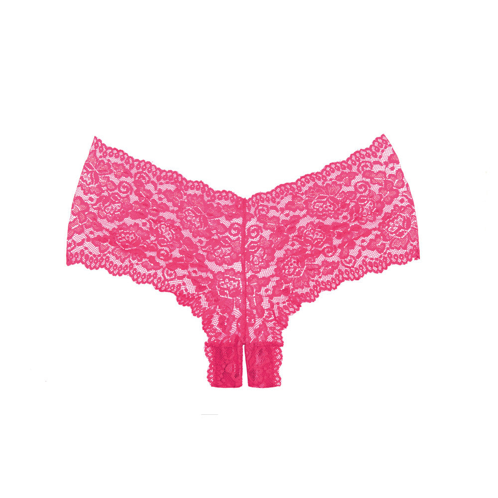 Adore Candy Apple Panty One Size Hot Pink | 883045913234 | Available at EroticWarehouse.com
