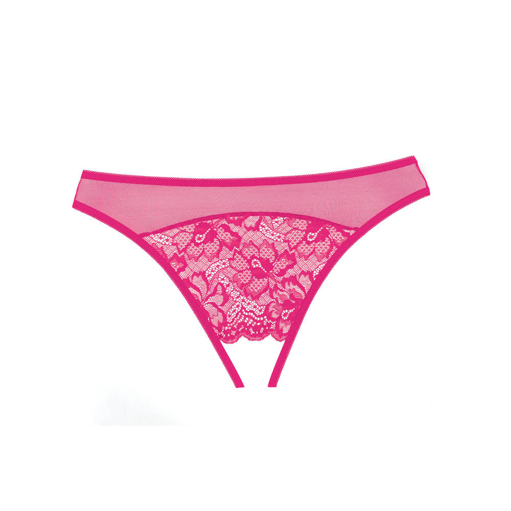 Adore Just A Rumor Panty One Size Hot Pink | 883045913241 | Available at EroticWarehouse.com