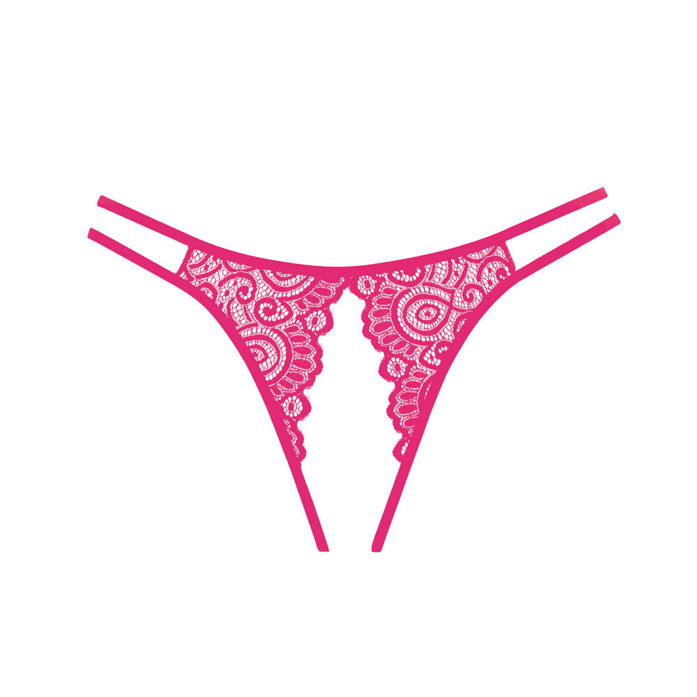 Adore Lovestruck Panty One Size Hot Pink | 883045913265 | Available at EroticWarehouse.com