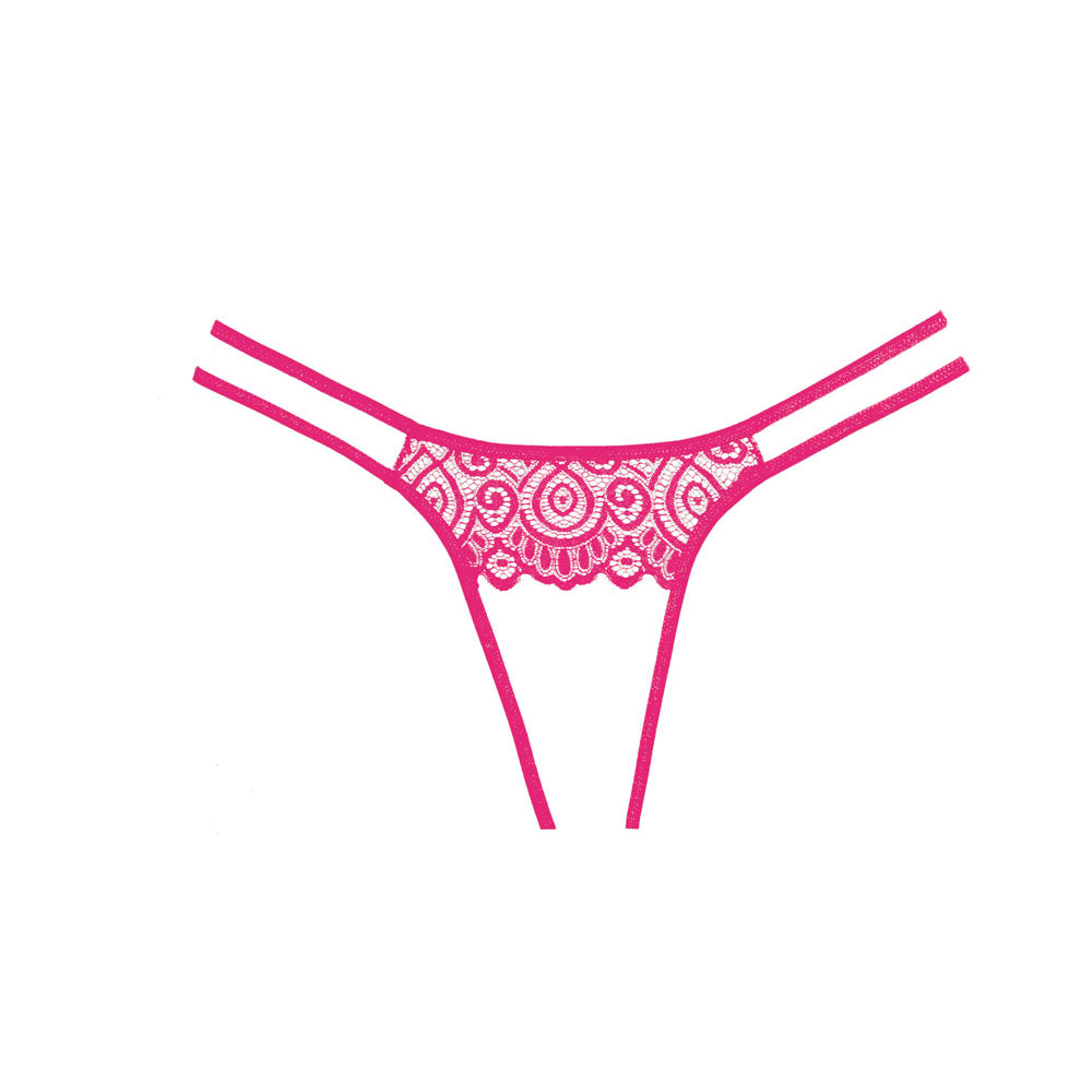 Adore Lovestruck Panty One Size Hot Pink | 883045913265 | Available at EroticWarehouse.com