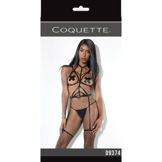 Strappy Body Harness Black Os | 883124169460 | Available at EroticWarehouse.com