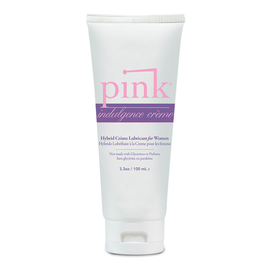 Pink Indulgence Creme Hybrid Lubricant 3.3 oz. | 892172001295 | Available at EroticWarehouse.com