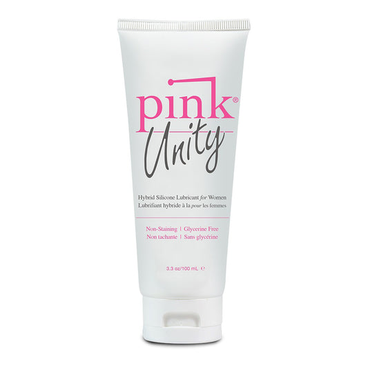 Pink Unity Hybrid Lubricant 3.3 oz. | 892172001370 | Available at EroticWarehouse.com