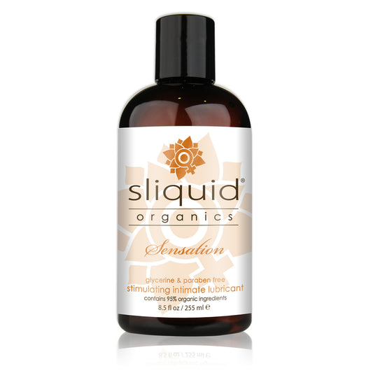 Sliquid Organics Sensation 8.5 oz. | 894147000470 | Available at EroticWarehouse.com