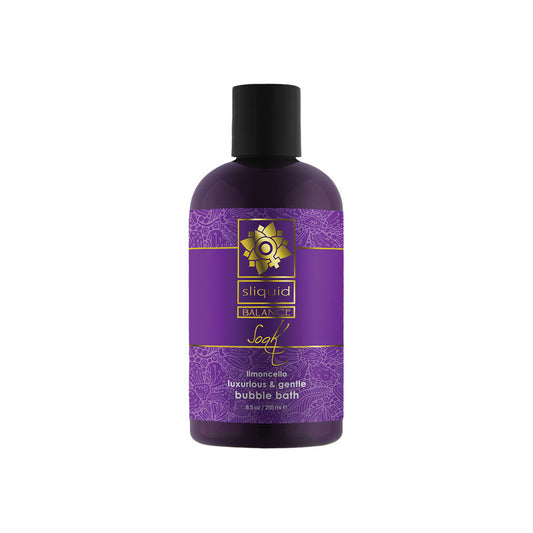 Sliquid Soak Bubble Bath Limoncello 8.5 oz. | 894147000555 | Available at EroticWarehouse.com