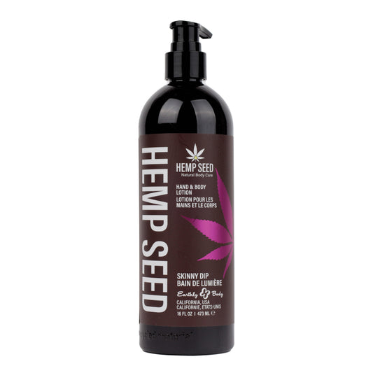 Hemp Seed Hand & Body Lotion Skinny Dip 16 oz. | 898788000301 | Available at EroticWarehouse.com