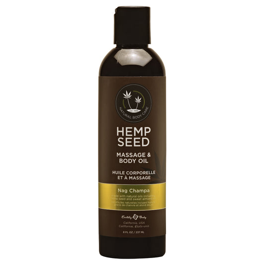 Massage Oil Nag Champa 8 oz. | 898788000882 | Available at EroticWarehouse.com