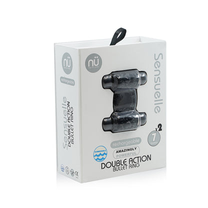 Nu Sensuelle Double Action Black | 9342851002200 | Available at EroticWarehouse.com