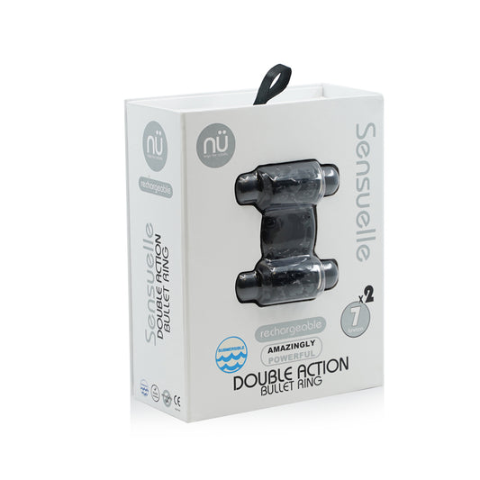 Nu Sensuelle Double Action Black | 9342851002200 | Available at EroticWarehouse.com