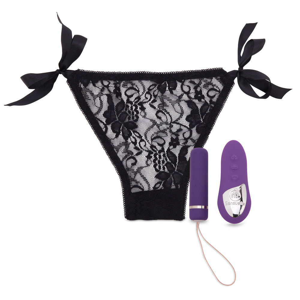 Nu Sensuelle Pleasure Panty Purple | 9342851002293 | Available at EroticWarehouse.com