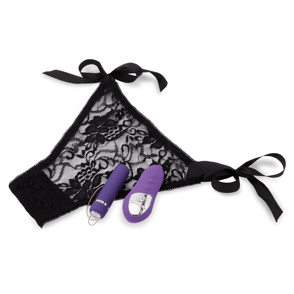 Nu Sensuelle Pleasure Panty Purple | 9342851002293 | Available at EroticWarehouse.com