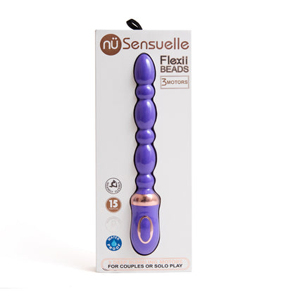 Nu Sensuelle Flexii Beads Ultra Violet | 9342851002941 | Available at EroticWarehouse.com