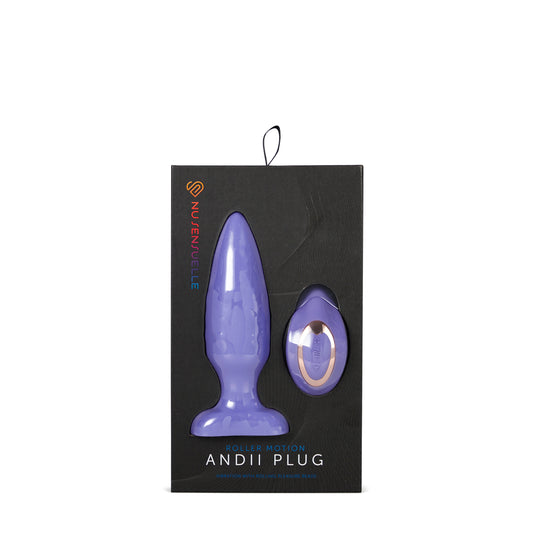 Nu Sensuelle Andii Plug Ultra Violet | 9342851002996 | Available at EroticWarehouse.com