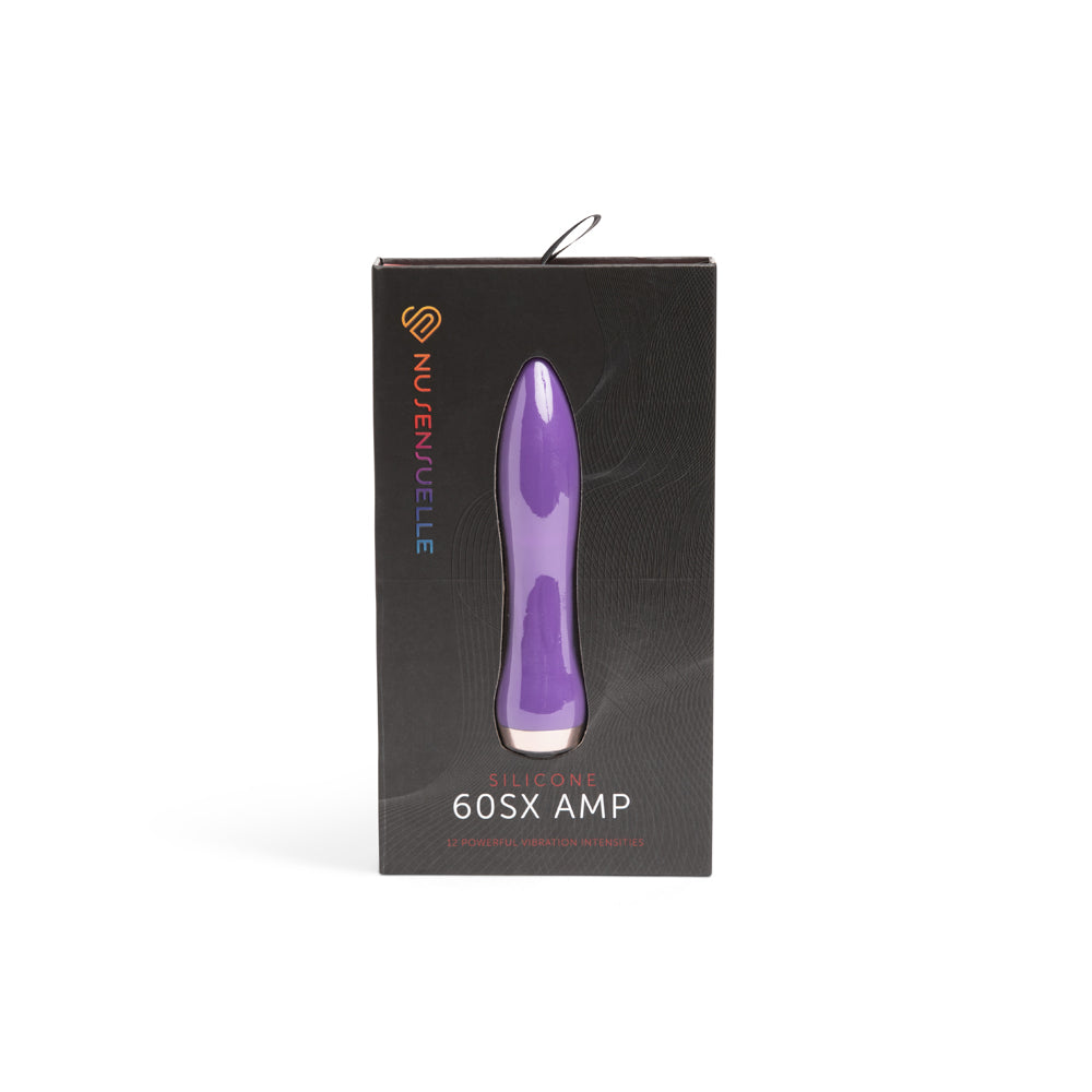 Nu Sensuelle 60Sx Amp Silicone Bullet Purple | 9342851003047 | Available at EroticWarehouse.com