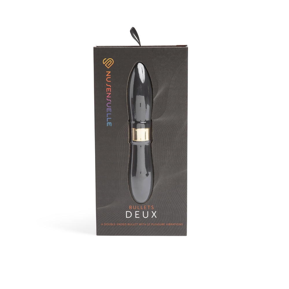 Nu Sensuelle Deux Bullet Black | 9342851003061 | Available at EroticWarehouse.com
