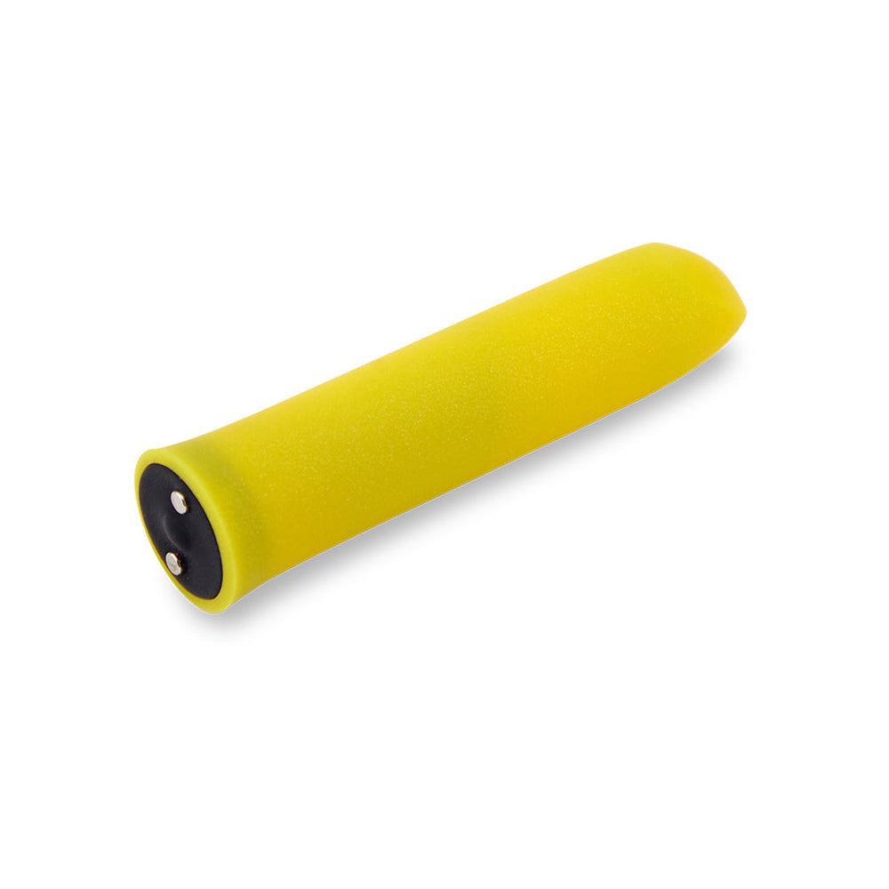 Nu Sensuelle Evie Slanted Bullet Yellow | 9342851003221 | Available at EroticWarehouse.com